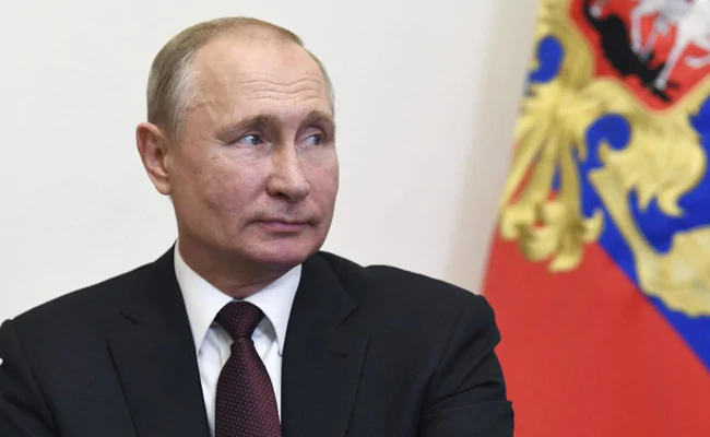 Russian President Vladimir Putin Opens COVID Drug Plant Amid Record Cases
