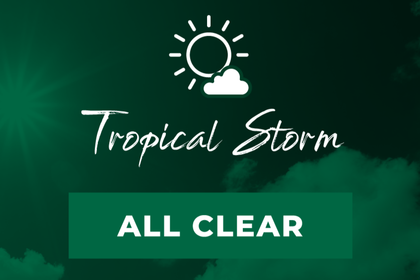 Grand Cayman All Clear Issued