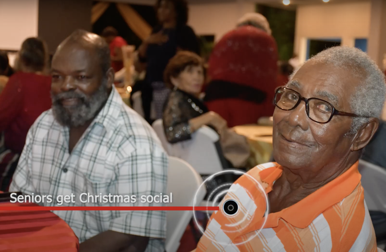Seniors Attend Christmas Social