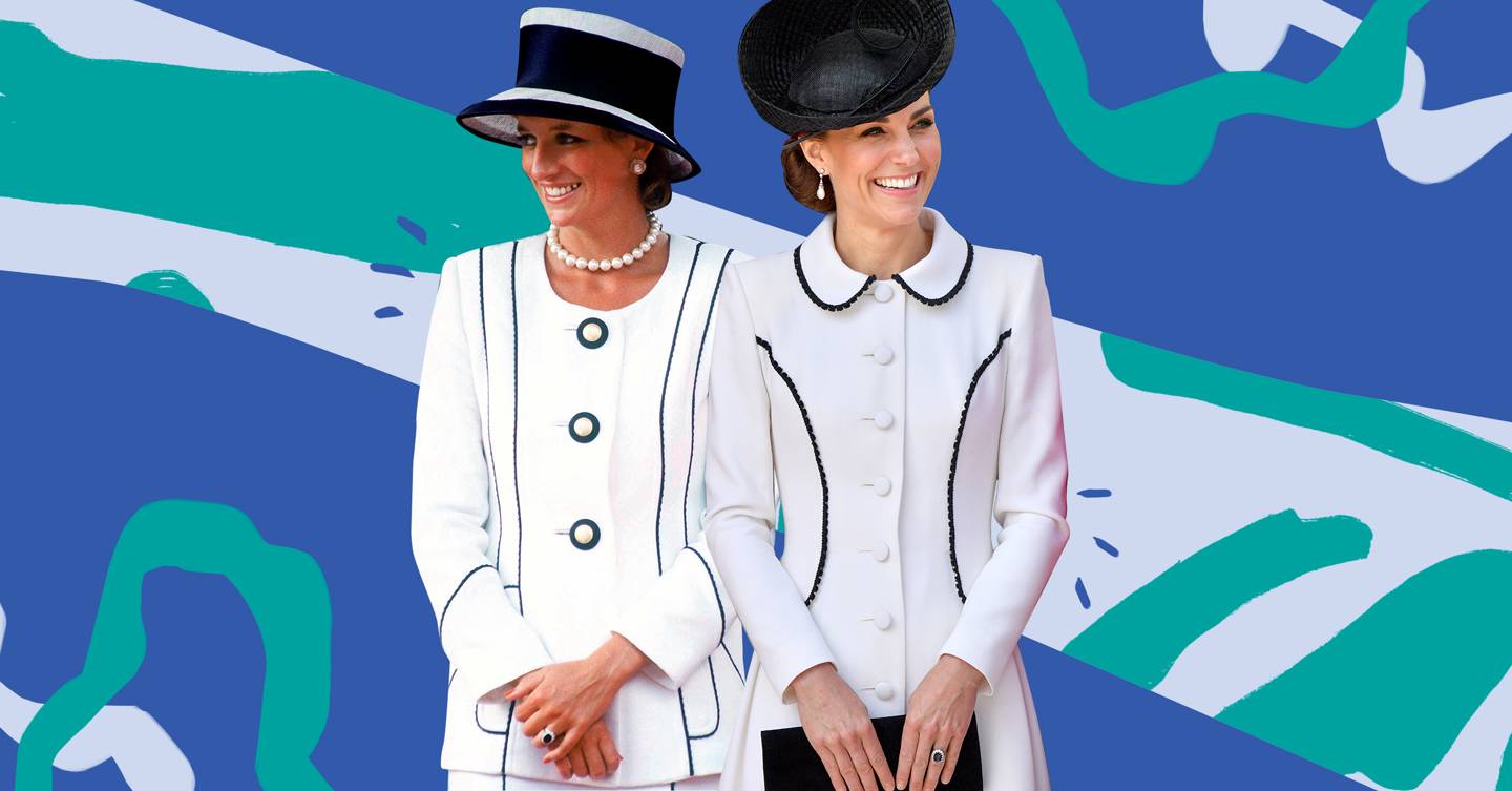 14 times Kate Middleton took her fashion cues from Princess Diana's rulebook