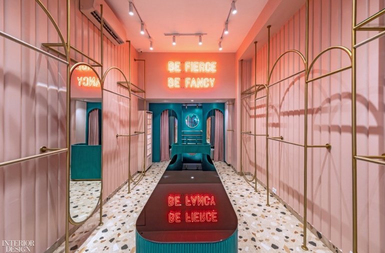 Bold Colors Welcome Shoppers to Fancy Pants in Mumbai by Quirk Studio