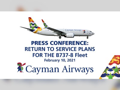 Cayman Airways return-to-service plans for Boeing 737-8 fleet