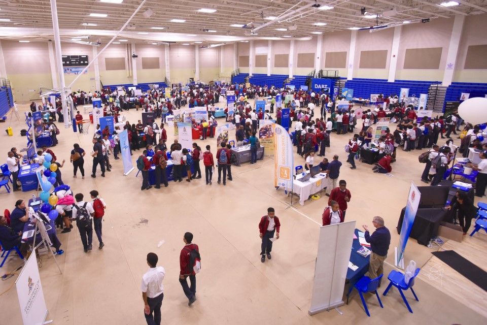 49 Local Businesses Participate in John Gray High School’s Career Fair