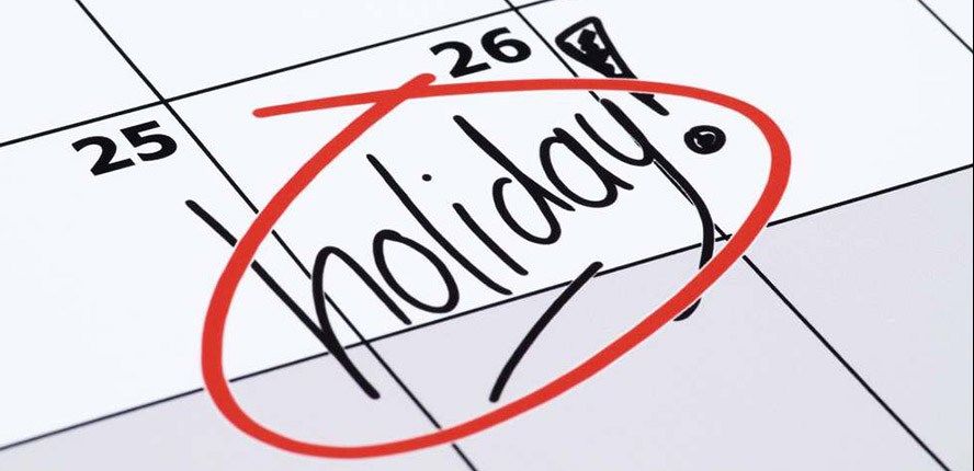 Public Holidays for 2021