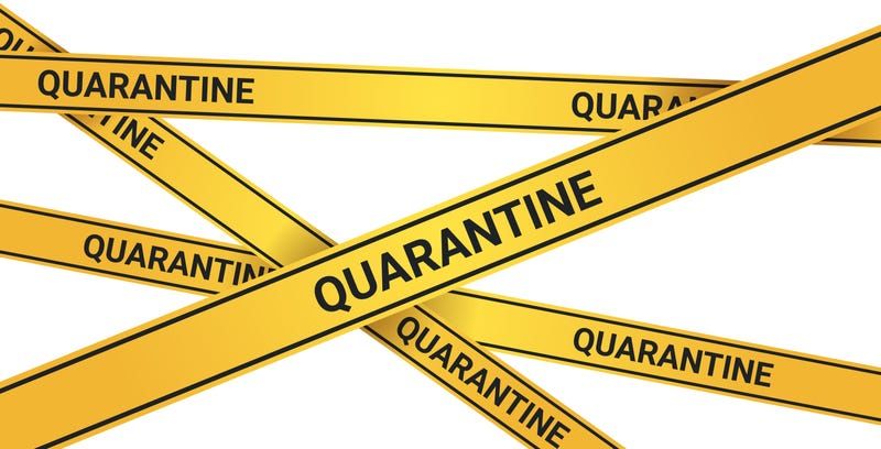 Quarantine at residence breach