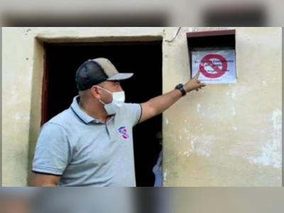 Covid segregation? Venezuelan mayor in hot water after placing warning signs on homes of people who tested positive for virus