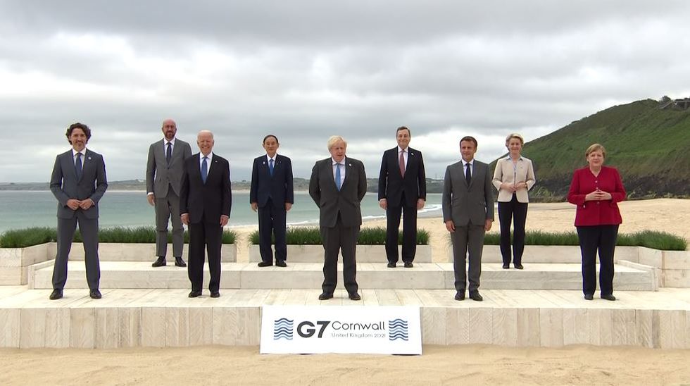 G-7 leaders agree on vaccines, China and taxing corporations