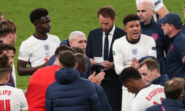 Johnson and Patel accused of hypocrisy over racist abuse of England footballers