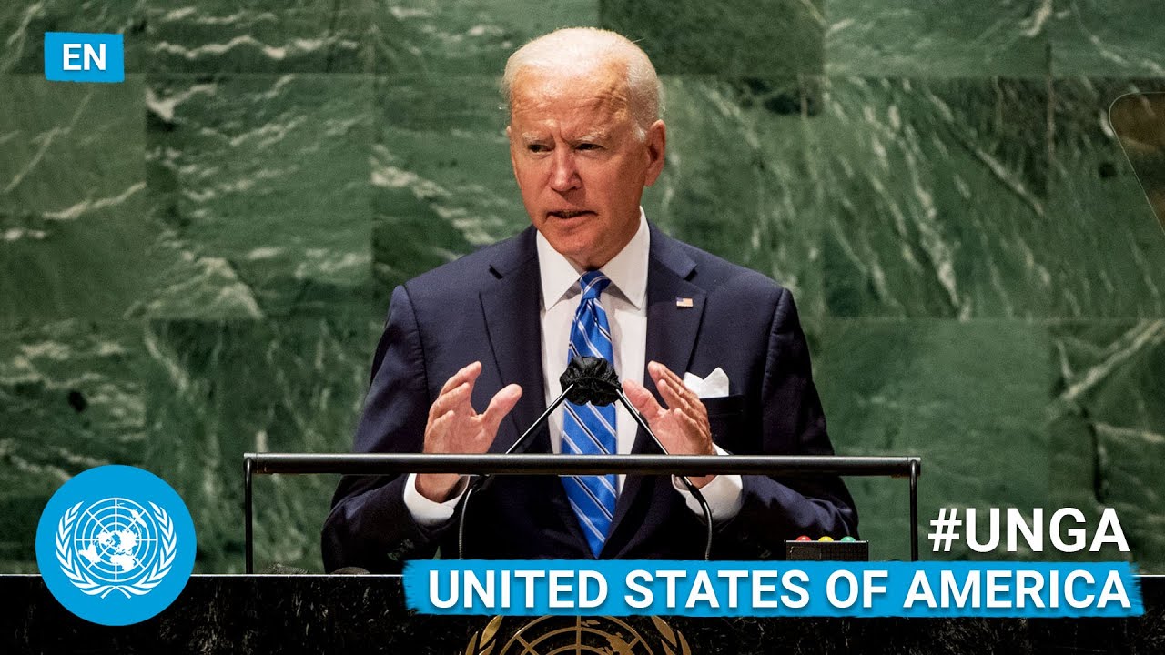 United States of America - President Addresses UN General Debate, 76th Session