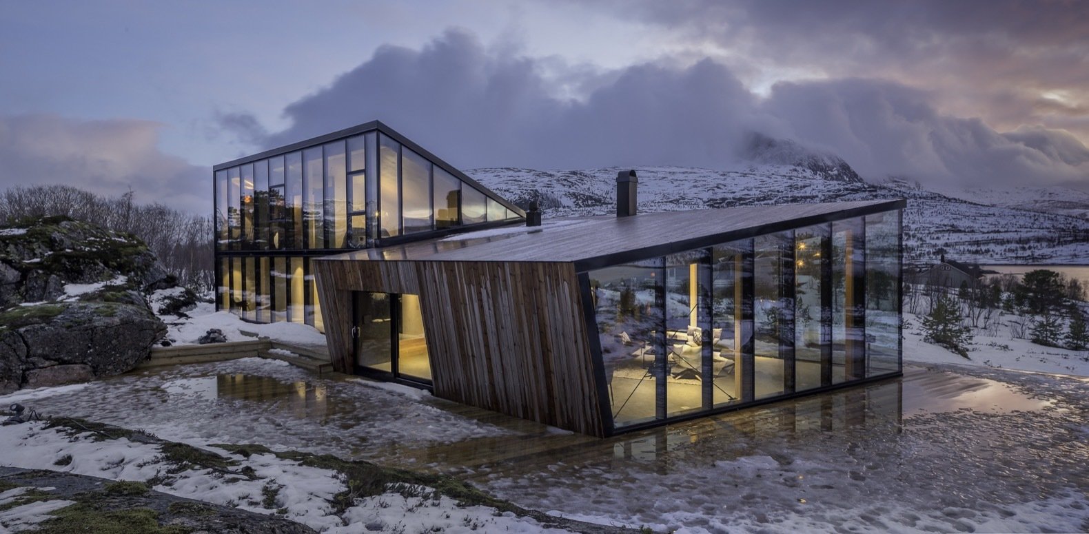 Fall Under the Spell of This Remote Glass Cabin in Norway