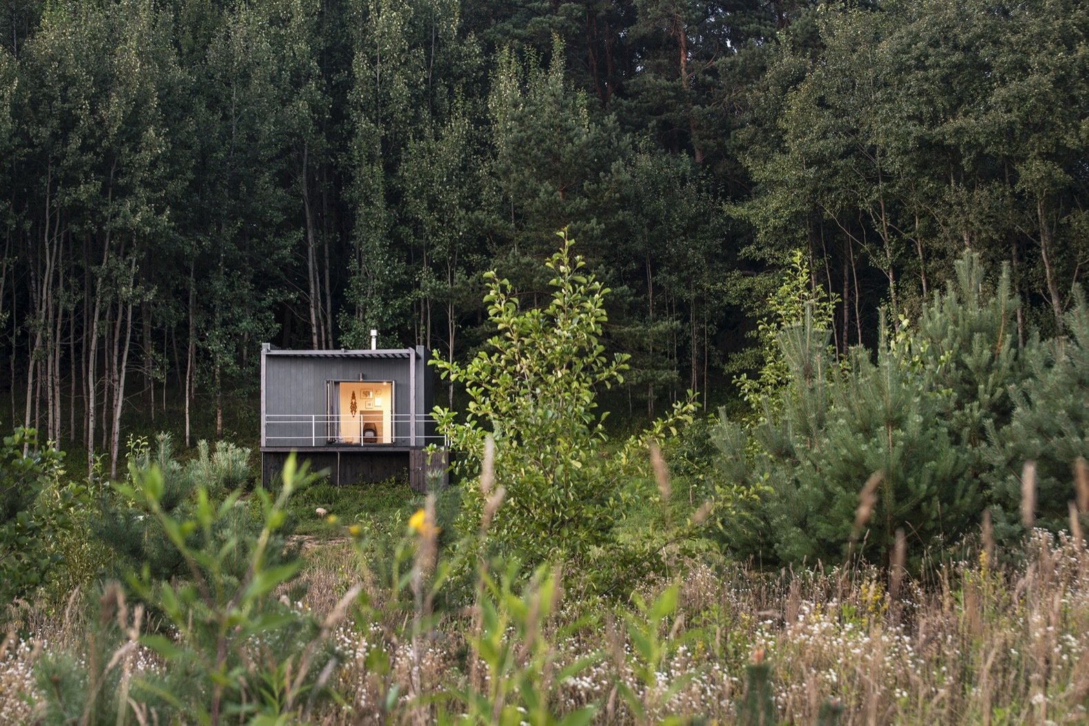 Mingle With Mother Nature in This Tiny Prefab Getaway