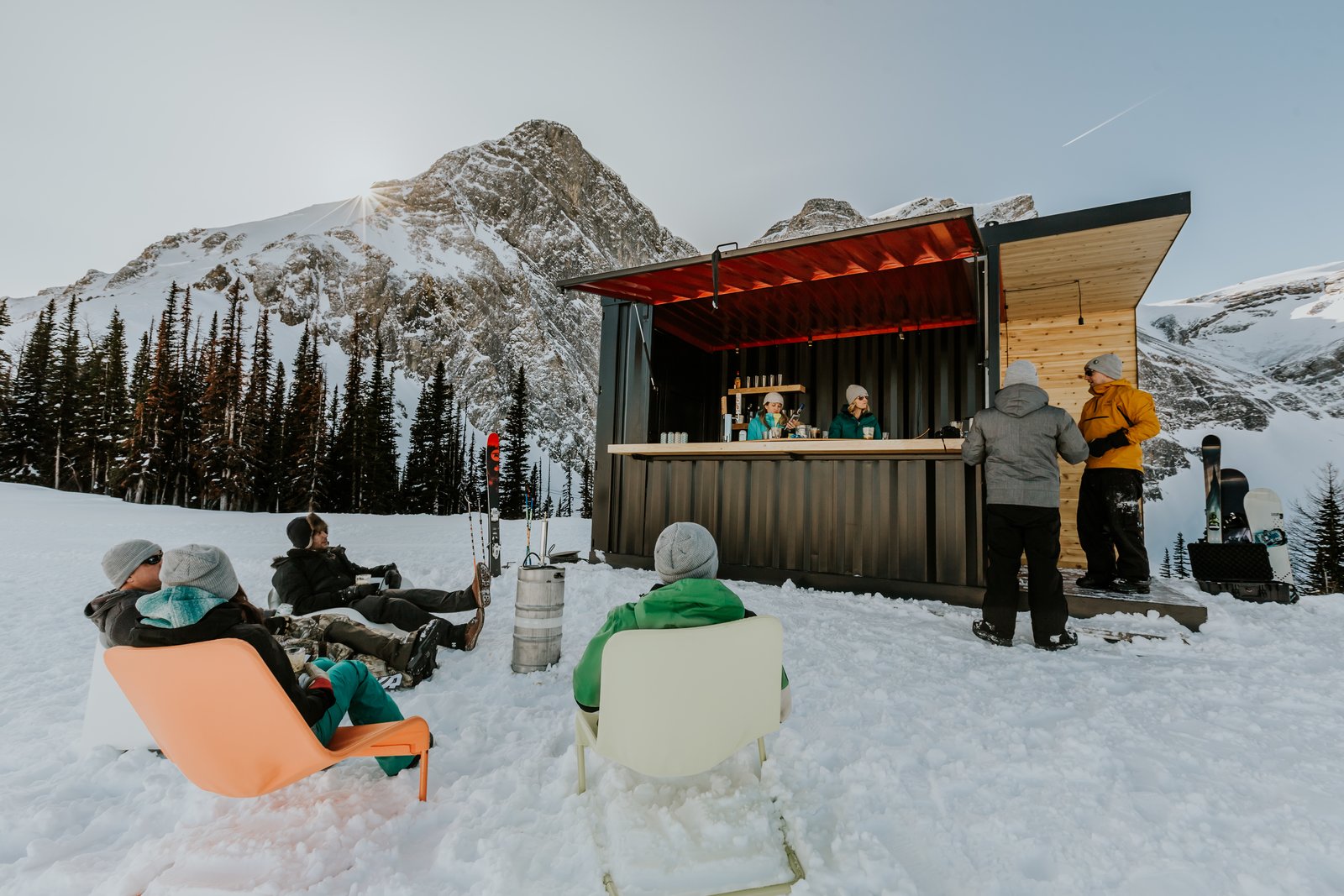 This Prefab Shipping Container Bar Can Pop Up Just About Anywhere