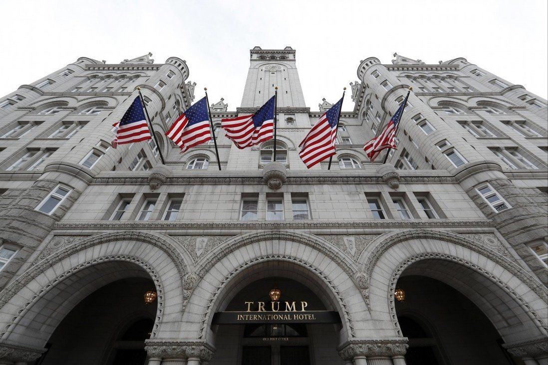 US bids farewell to Trump hotel that offered luxury and access
