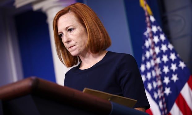 Jen Psaki, White House press secretary to Joe Biden, tests positive for Covid