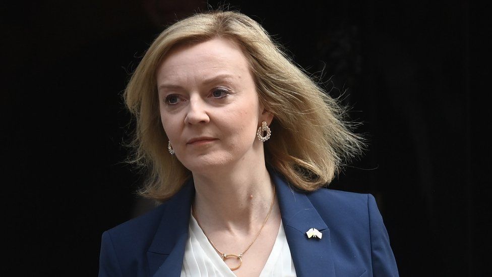 UK’s Liz Truss says Russia sanctions should end only after withdrawal