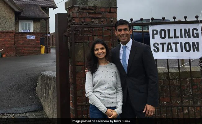 UK Minister Rishi Sunak's Wife Is Richer Than The Queen: Report