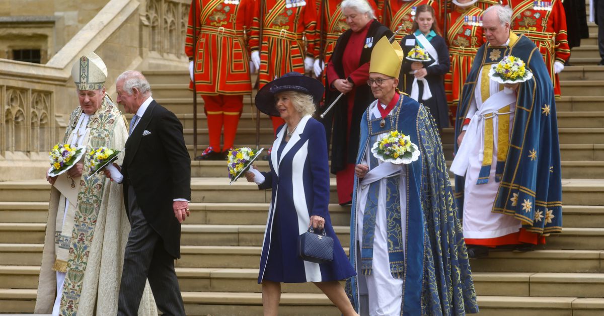 UK's Prince Charles represents Queen Elizabeth at annual Maundy Service