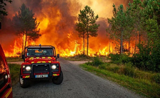 "Climate Change Affects Everyone": Europe Fights Wildfires In Searing Heat
