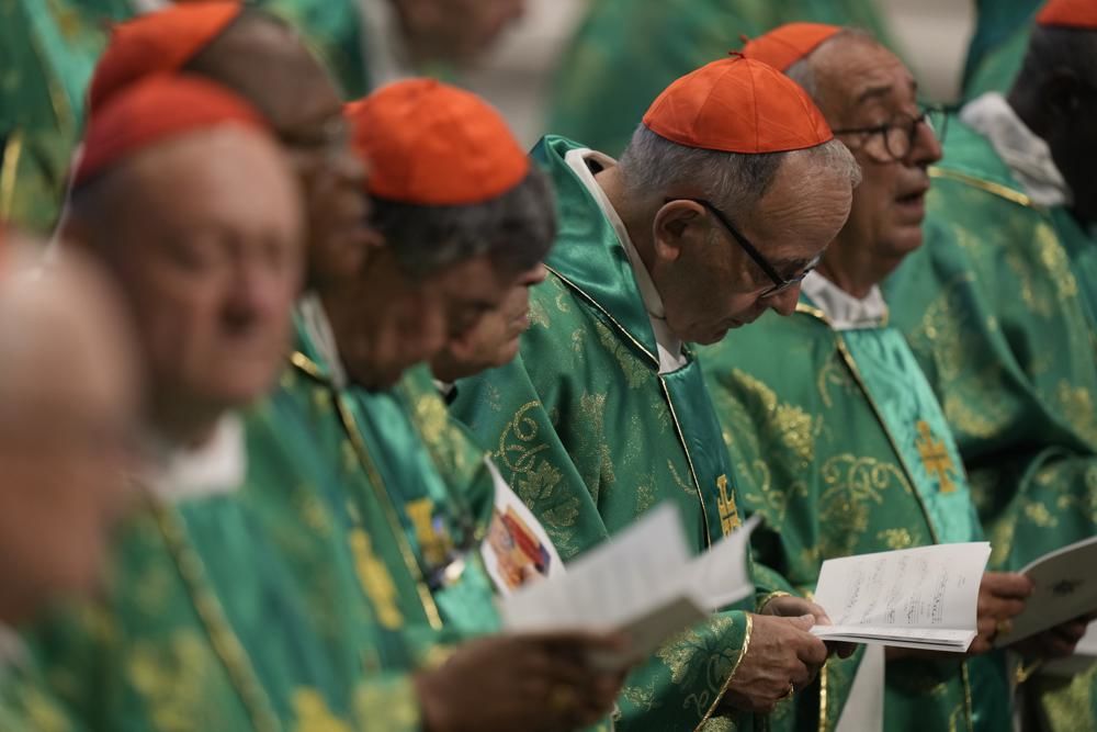 Pope meets with cardinals on future direction of church