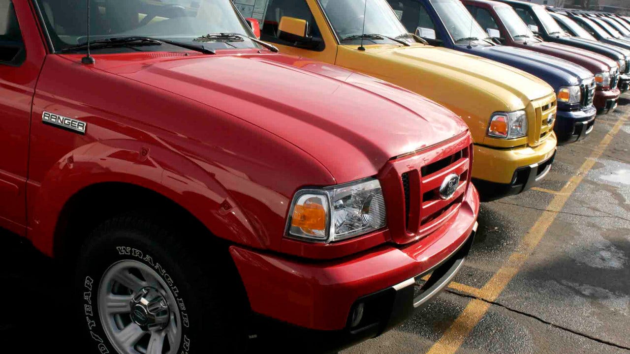 Ford Motor recalls 98,500 Ranger trucks with faulty replacement air bag inflator